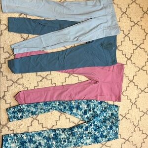 Athleta girl leggings bundle